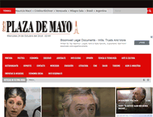 Tablet Screenshot of plazademayo.info