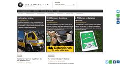 Desktop Screenshot of plazademayo.com