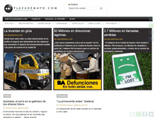 Tablet Screenshot of plazademayo.com